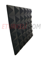 75mm Pro Akustik Piramit Panel 95x95 