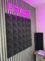 75mm Pro Akustik Piramit Panel 95x95 
