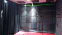 Akustik Panel 50x50 Antrasit Bantlı 50mm 50x50 