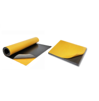 Kaucuk Sünger Yapışkanlı Oto Ses Yalıtım 13 mm 100x100