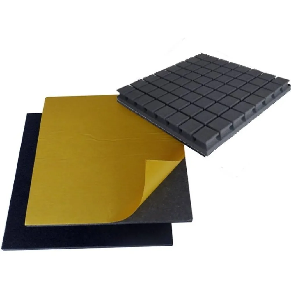 Akustik Panel 50x50 Antrasit Bantlı 50mm 50x50