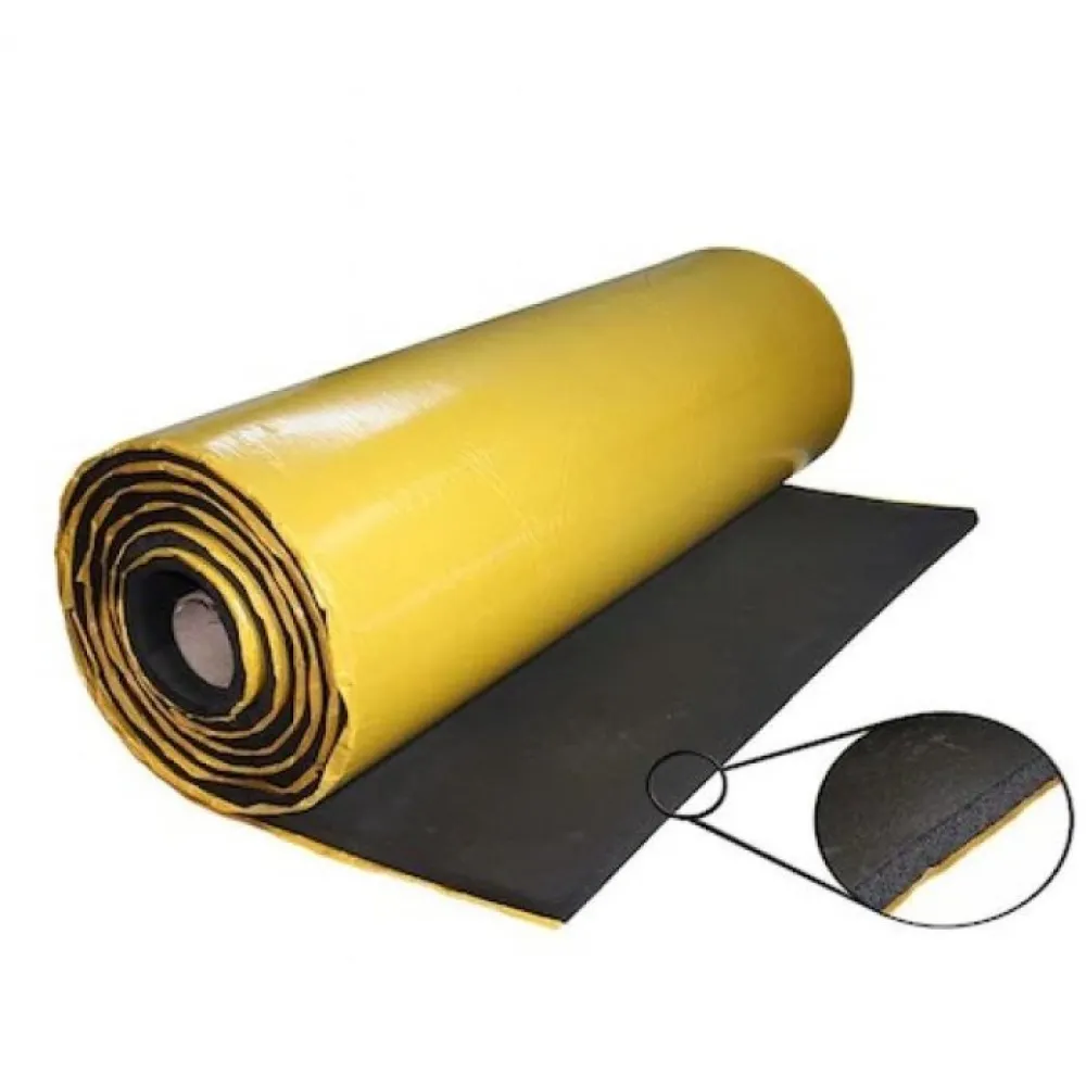 Elastomerik Kauçuk Sünger Oto Ses Yalıtımı  9mm 100x100